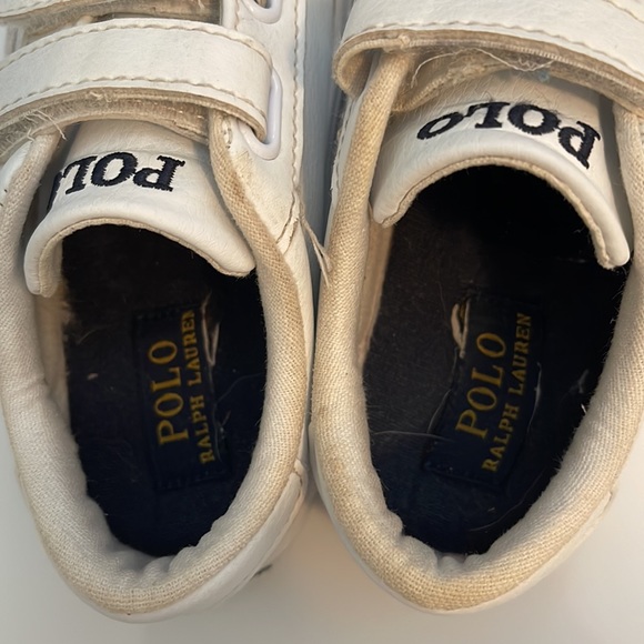 Polo Ralph Lauren white leather shoes - Picture 6 of 8